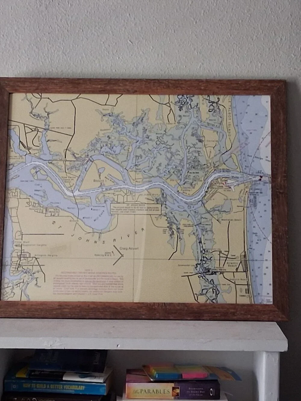 Jacksonville FL, St Johns River, Nautical Map, 20